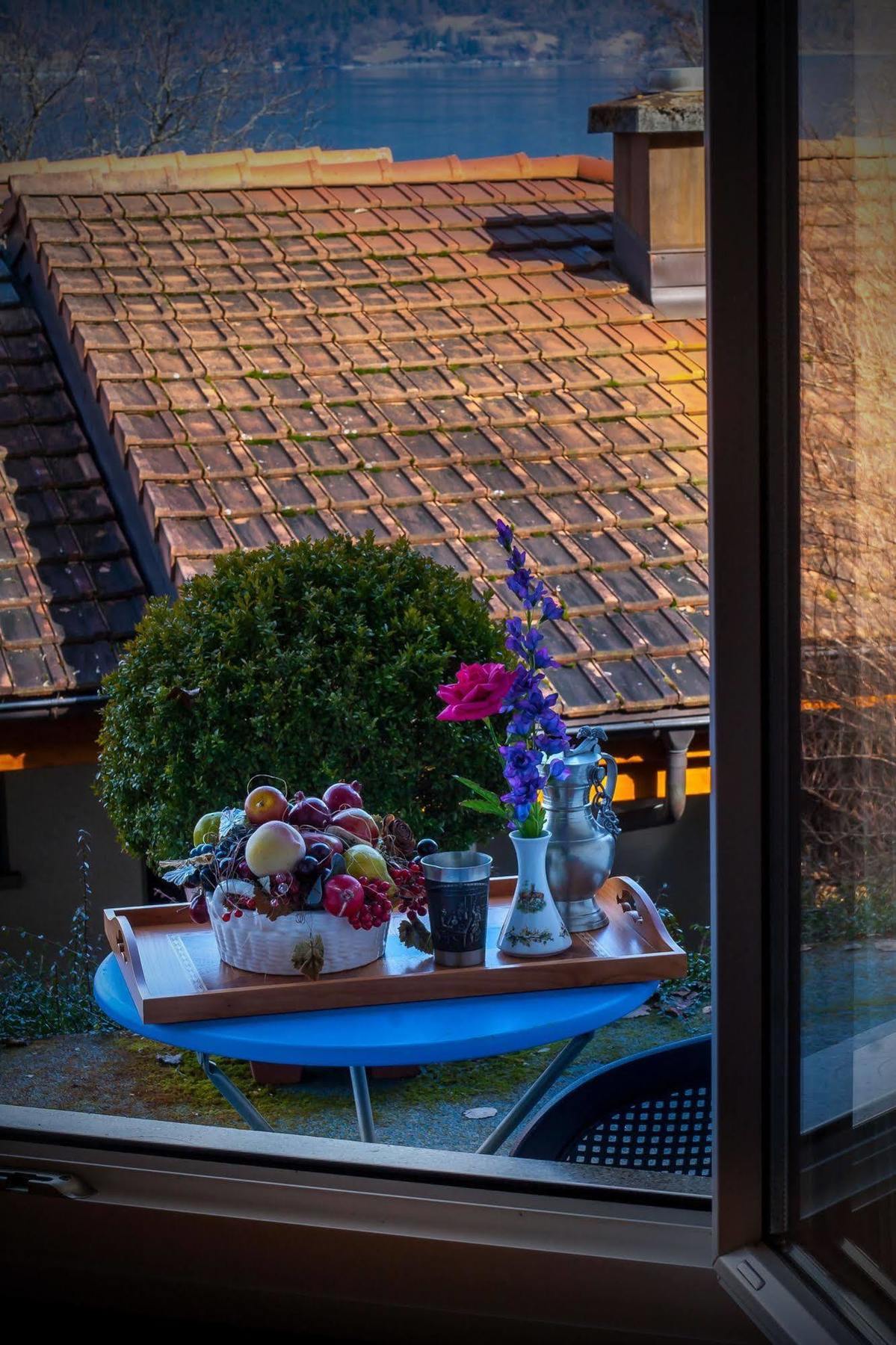 Seehotel Boutique Jaegerhof-Hubertus Faulensee Esterno foto