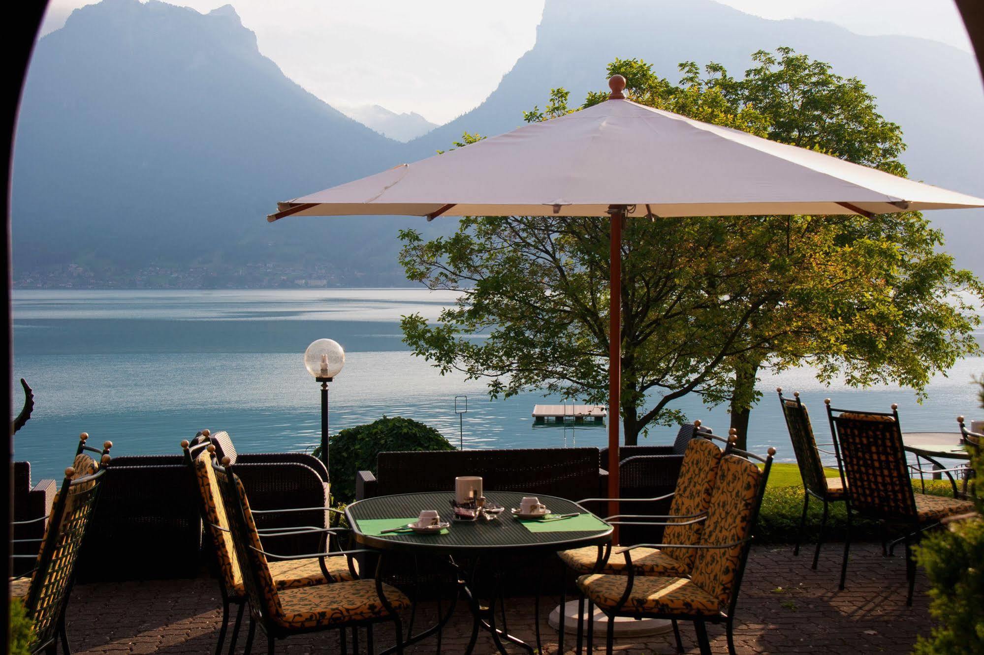 Seehotel Boutique Jaegerhof-Hubertus Faulensee Esterno foto