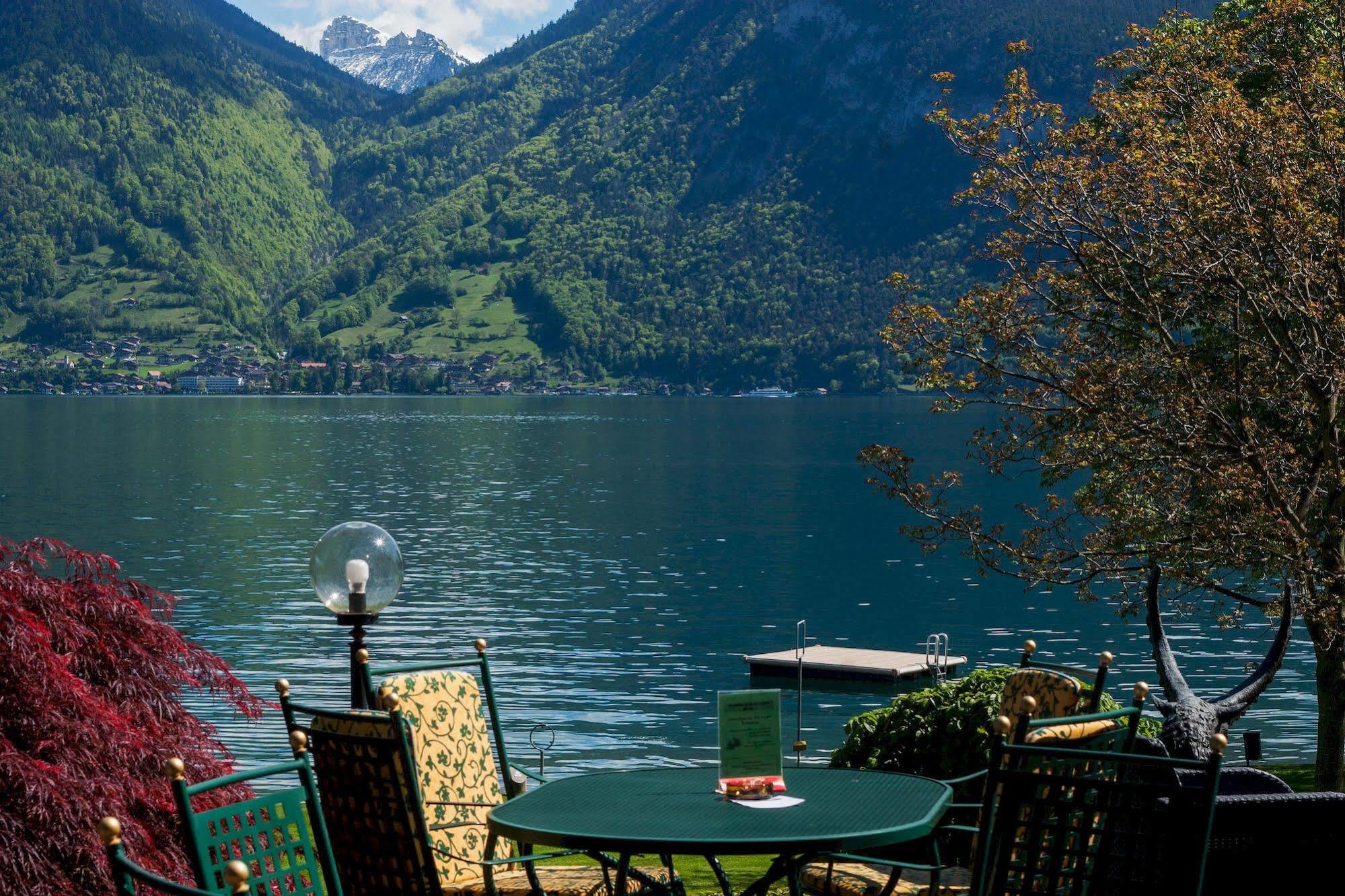 Seehotel Boutique Jaegerhof-Hubertus Faulensee Esterno foto